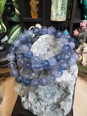 Blue Fluorite 8 mm Bracelet